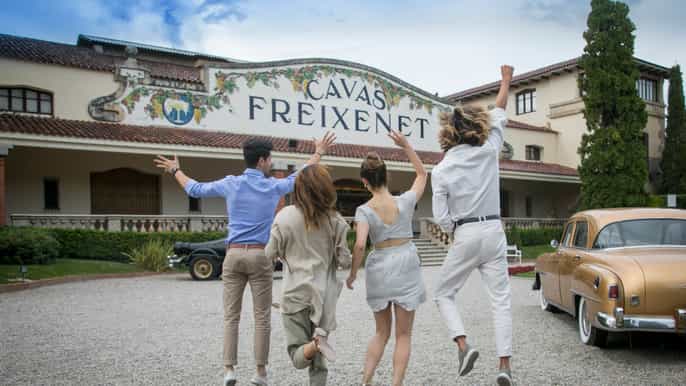 freixenet cellars visit from barcelona