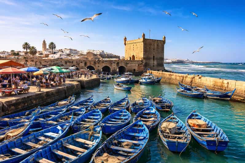 Marrakech : visite d'une journée sur la côte d'Essaouira, UNESCO et plage - medina