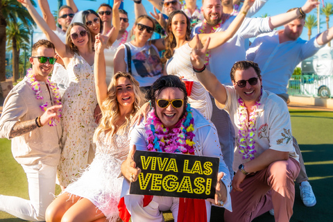 Las Vegas: Elvis-Hochzeit mit Las Vegas-Schild Fotos inbegriffen