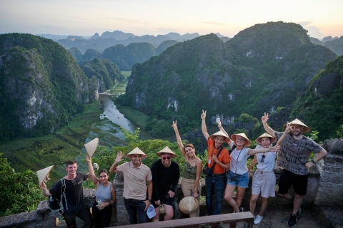 Bai Dinh, Trang An, and Mua Cave Full-Day Tour