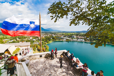 From Koper: Bled & Ljubljana Cruise Trip with Guide