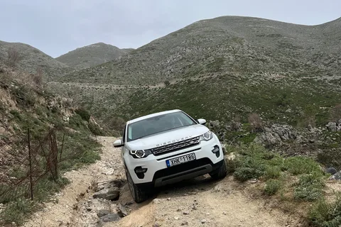 Private Jeep Safari through the White mountains of Crete