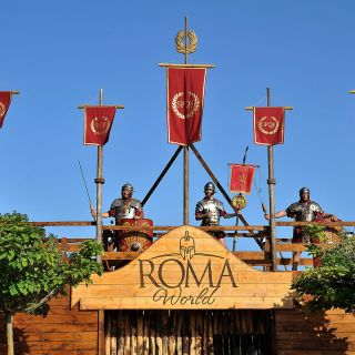 Roma World : Ancient Rome Theme Park Entrance