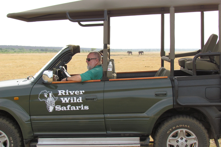 Safari - Chutes Victoria, Zimbabwe : Parc national du ZambèzeSafari matinal