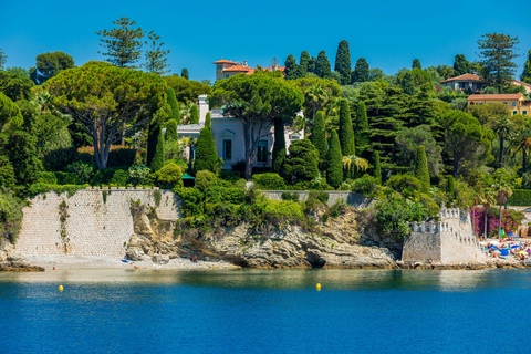 Nizza: crociera turistica di un&#039;ora nella baia di VillefrancheNizza: crociera panoramica alla Baia di Villefranche-sur-Mer