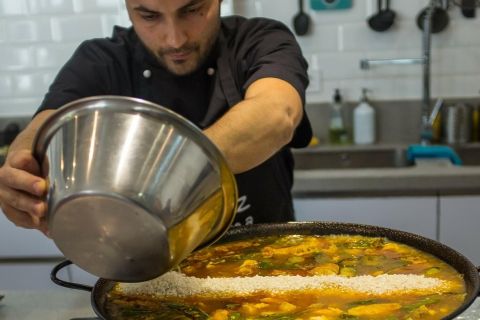 Sevilla: Spansk matlagingskurs med middag