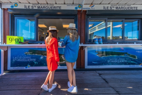 Fährentransfer zur Insel Sainte-Marguerite ab NizzaFährüberfahrt zur Insel Sainte Marguerite von Nizza