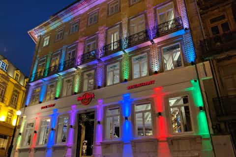 Porto: Hard Rock Café, Magic Train & Wine Cellar Tour
