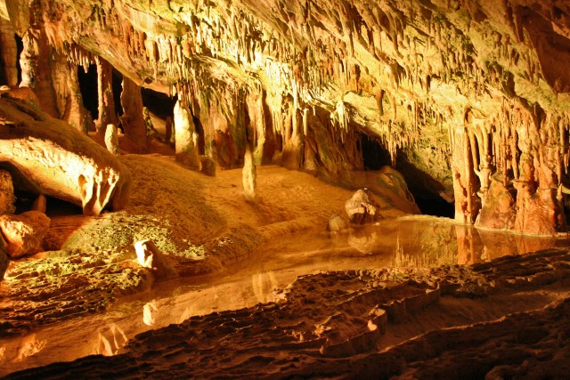 Visit Puerto de San Miguel Can Marçá Cave Guided Tour with Entry in Ibiza