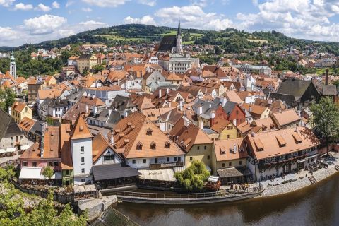 Český Krumlov e Holašovice: tour guidato da Praga