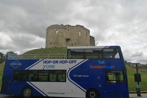 York : visite en bus touristique à arrêts multiplesLaissez-passer 24 heures