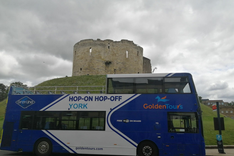 York: Hop-on Hop-off Sightseeing Bus Tour 24-Hour Pass