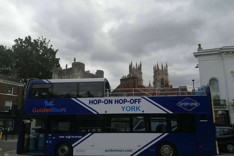 York: Hop-on Hop-off Sightseeing Bus Tour 24-Hour Pass