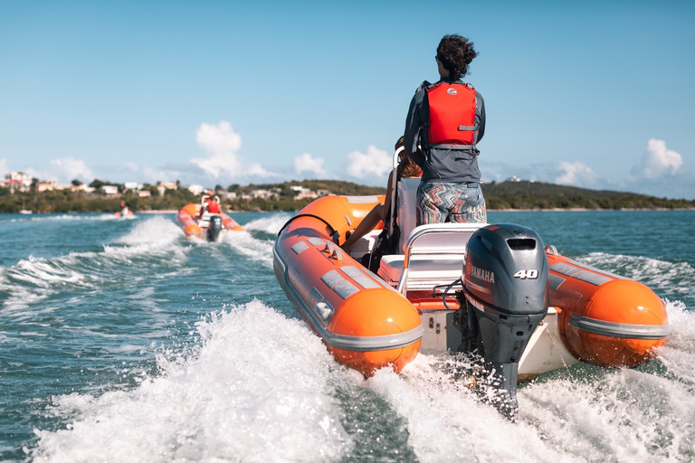 Fajardo : aventure en mini-bateauAventure en mini-bateau