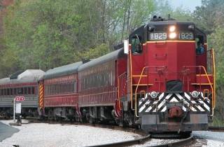 Chattanooga: Zugfahrt mit der Tennessee Valley Railroad