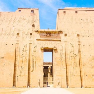 From Luxor: Edfu Temple and Felucca Tour with Lunch