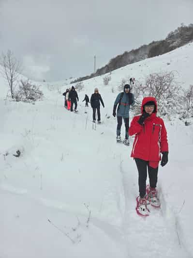 Passo Godi: Guided snowshoeing among the peaks of the Abruzzo Park