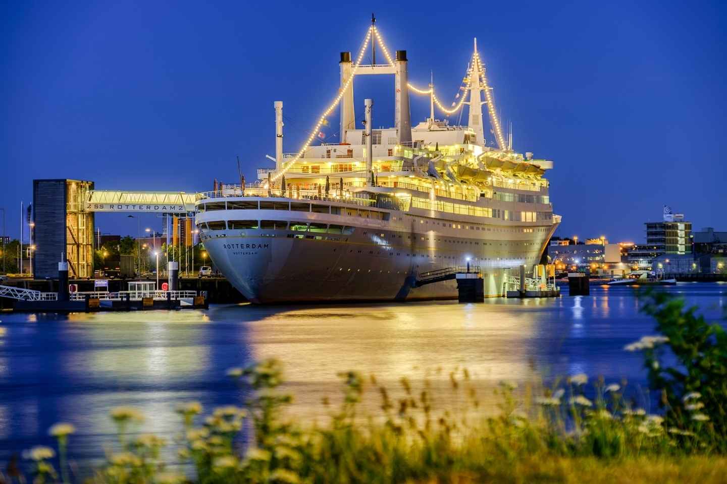 Rotterdam: Dampfschiff Rotterdam Audiotour-Eintrittskarte