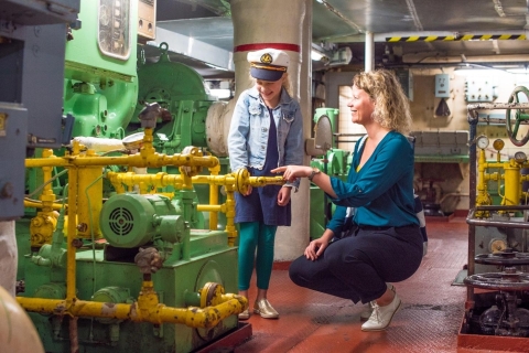 Rotterdam: billet d'entrée pour la visite audio Steamship RotterdamVisite de luxe