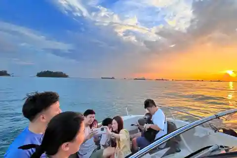 Singapour : Croisière sur l'île du Sud et dîner au Clubhouse