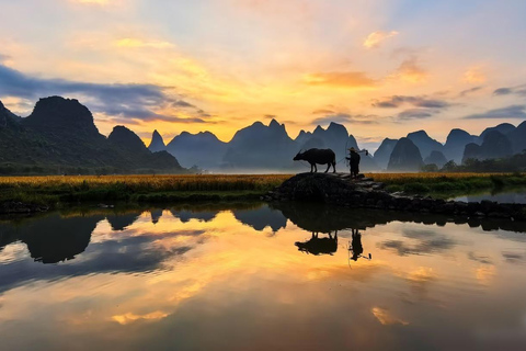 Guilin: Zhuangyuan Bridge Private Tour with Transfer