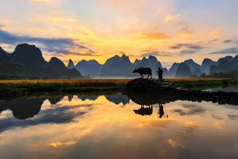 Guilin: Zhuangyuan Bridge Private Tour with Transfer