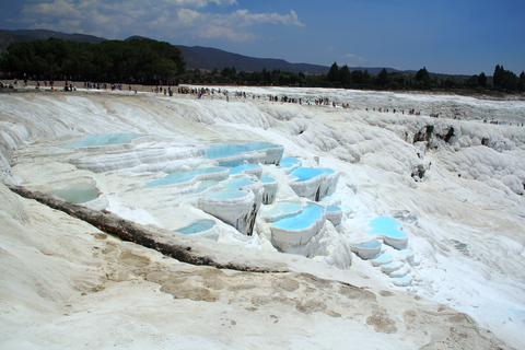 Från Antalaya: Heldagstur i Pamukkale &amp; Hierapolis med lunchFrån Antalaya: Pamukkale &amp; Hierapolis – heldagstur med lunch