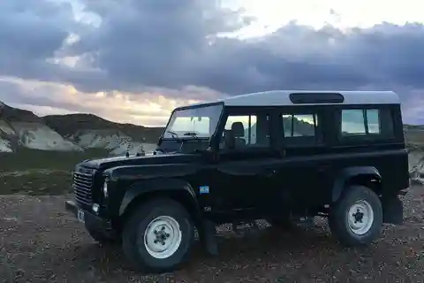Puerto Madryn: 4×4 Jeep Zonsondergang