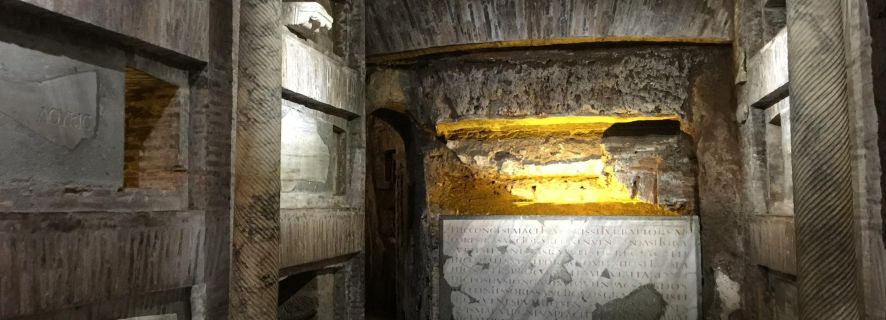 Roma: Offisiell omvisning i katakombene i St. Callixtus