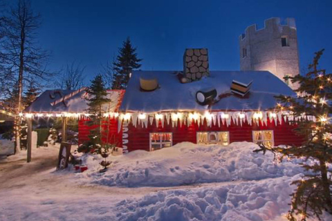 De Akureyri: Cachoeira Goðafoss e passeio pela Casa do Papai Noel