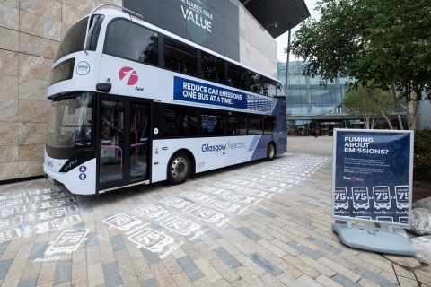 Glasgow: Łatwa podróż autobusem między lotniskiem a centrum miastaPodróż pojedyncza z lotniska w Glasgow do centrum Glasgow
