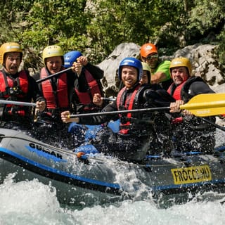 Half Day Rafting on the Emerald Soca River