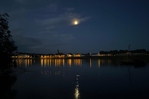 Cruise op de Loire bij zonsopgang in Saumur