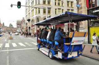 Amsterdam: 1,5-stündige private Prosecco-Pedal-Bar-Fahrt