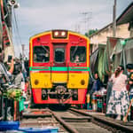 Bangkok: tour di un giorno ad Ayutthaya, ferrovia e mercati galleggianti