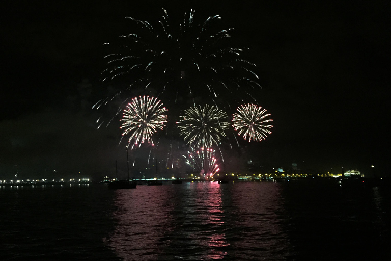 Sail into 2026: Lisbon Fireworks from the River