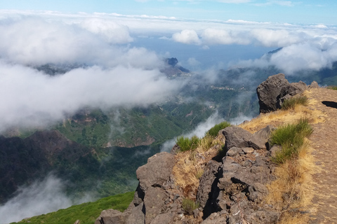 From Funchal: East Tour Madeira 4x4 Jipe Tour Santana HousesShared Group Tour