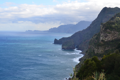 From Funchal: East Tour Madeira 4x4 Jipe Tour Santana HousesShared Group Tour