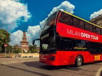 Mailand: Wanderung und offene Bustour mit Live Guide Mailand: Wanderung und offene Bustour mit Live Guide