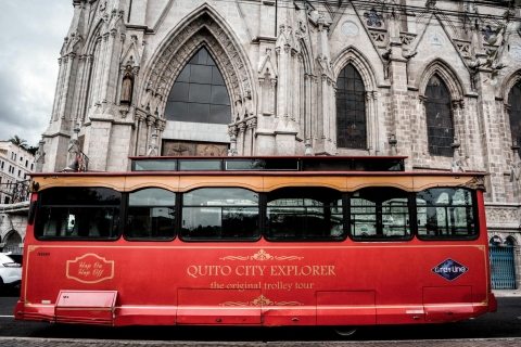 Quito: Stadtrundfahrt im Retro-Oberleitungsbus von 1914Tour mit Treffpunkt