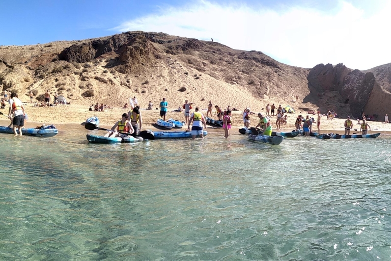 Lanzarote: kayak y esnórquel en la playa del Papagayo
