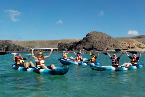 Lanzarote: kayak y esnórquel en la playa del Papagayo