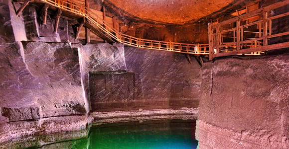 Von Krakau aus: Geführte Tour durch das Salzbergwerk Wieliczka