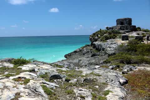 desde cancún y riviera maya ruinas de tulum y club de playa