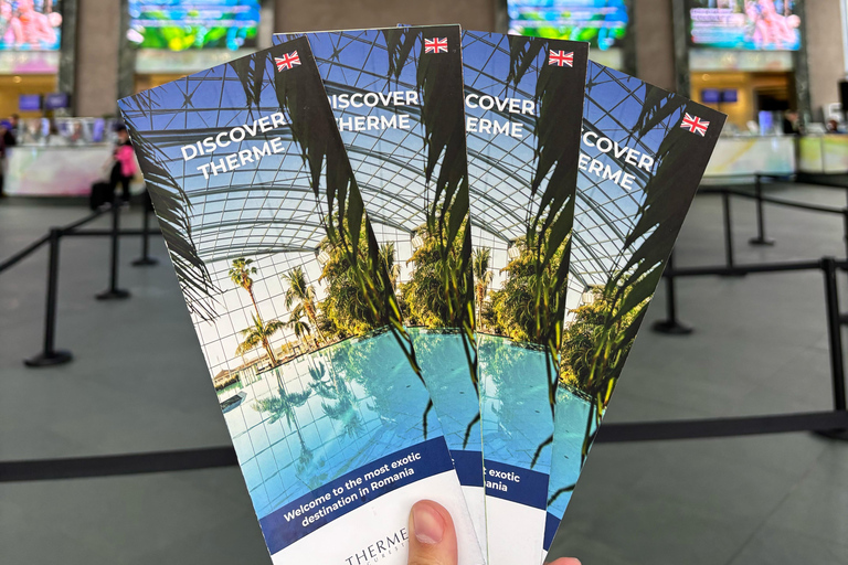 Bukarest: Therme (transfer + 4,5 timmars biljett till Galaxy+Palm)
