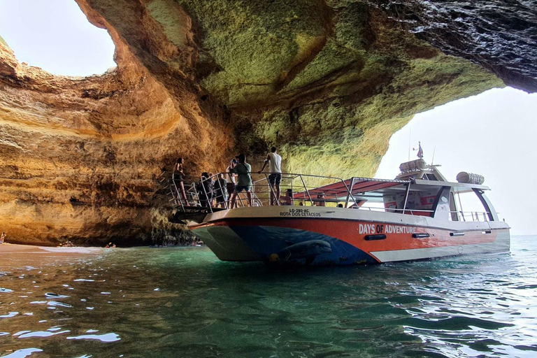 From Lagos: Family-Friendly Catamaran Tour of Benagil