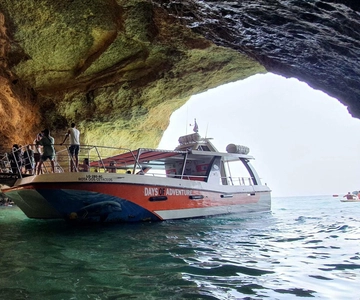From Lagos: Benagil Caves Catamaran Cruise