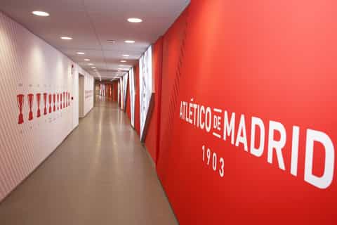 Madrid: Museo Territorio Atleti y tour Wanda Metropolitano