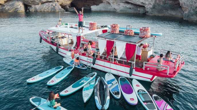 Ibiza: viaje en barco de 3 horas con todo incluido