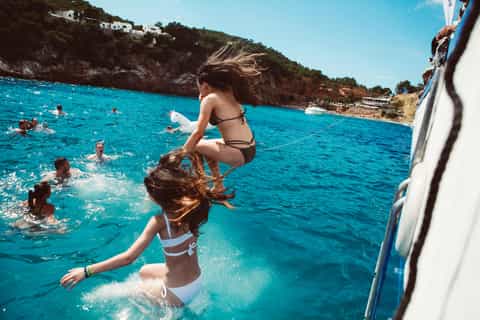 Ibiza: All-inclusive-Bootstour nach Es Vedra und Formentera